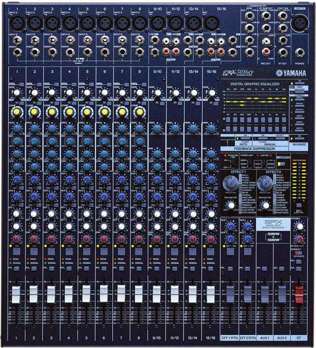 Powermixer Yamaha emx5016cf 16-kanałowy
