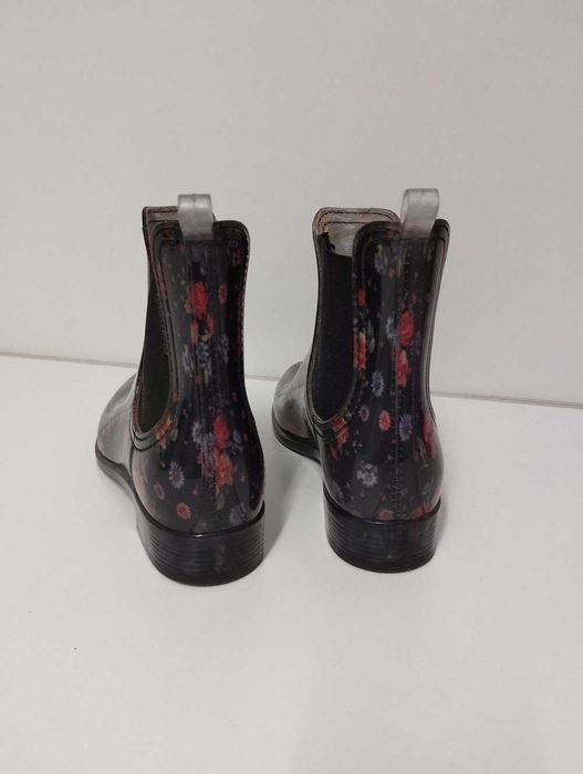 Botas borracha com flores / Galochas GIOSEPPO 3864309664493057124