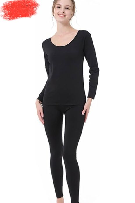 Damska bielizna termiczna Długa bielizna termiczna Komplet termiczny