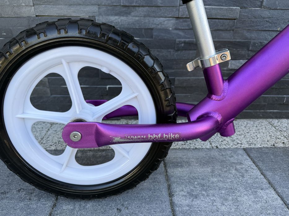 Rowerek biegowy CRUZEE 12" Fioletowy
