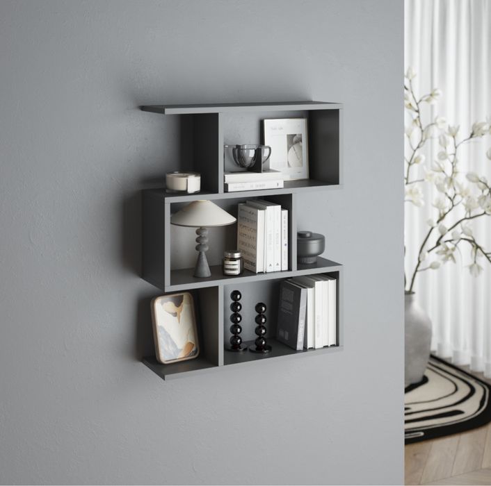 Полка настінна Полиця навісна для книг Стелаж Полочка навесная в офис