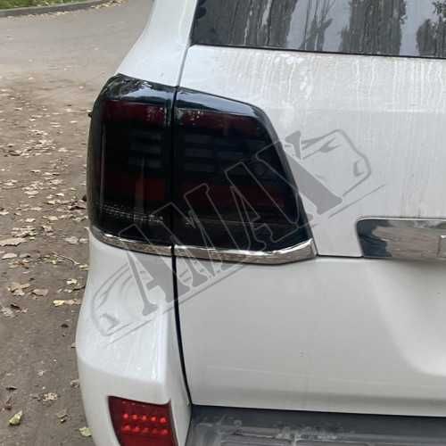 Задние фонари (LED DESIGN 2020 - all smoke)Toyota Land Cruiser 200 08+