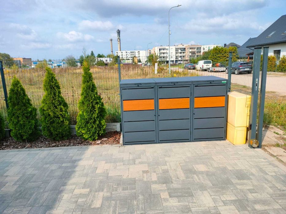 Obudowa  Kosza Wiata Śmietnikowa Domek Ogrodowy Narzędziowy Garaż