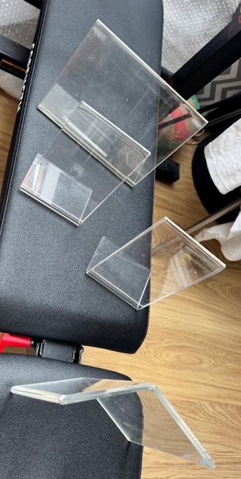 Conjunto de porta fotos em acrilico