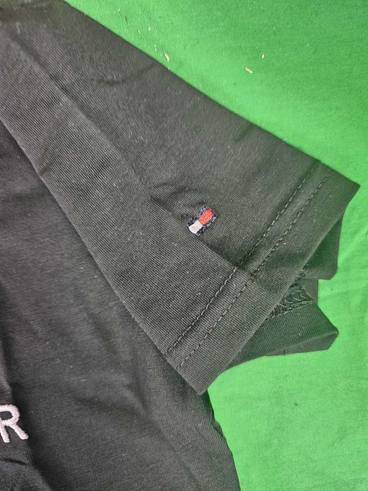 Koszulka Shirt koszulki damskie Premium tommy hilfiger czarna
