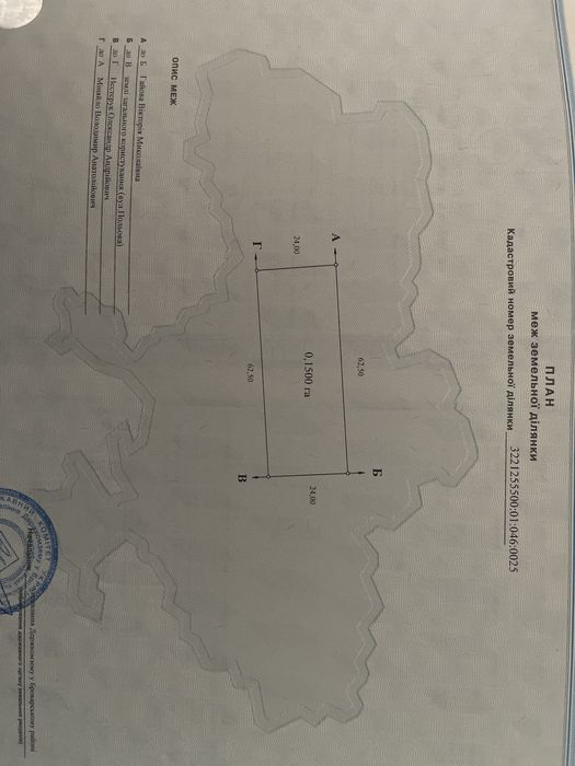 Продаю земельну ділянки в смт. Калита