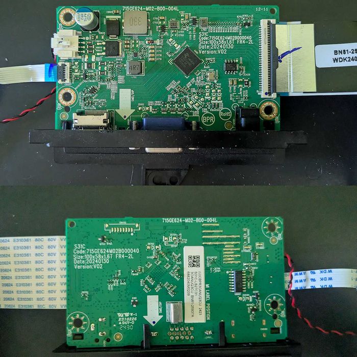 Placa Monitor Samsung 715GE624-M02-B00-004L
