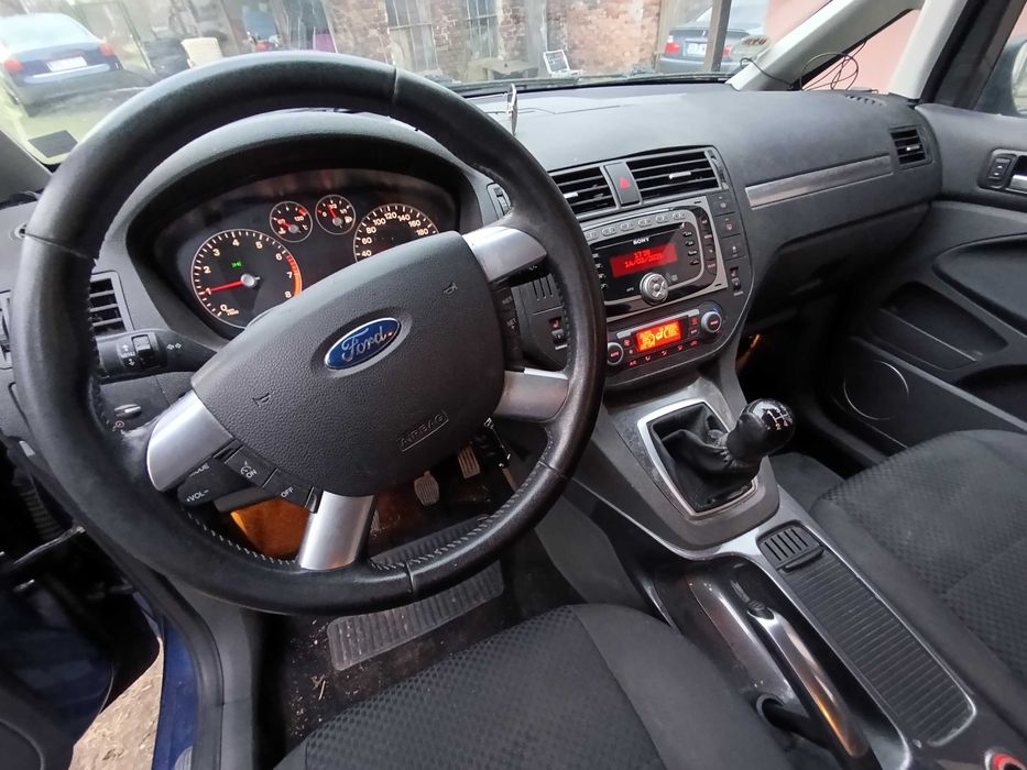 FORD C-max/2007rok/TITANIUM/Biksenon/Klimatronic/2.0 ben/145KM/CAŁY