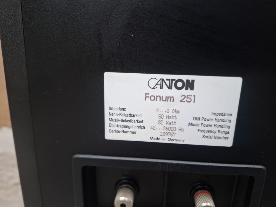 Kolumny Canton Fonum 251