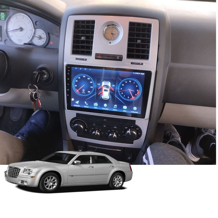 Rádio Chrysler 300C Android 14 com GPS