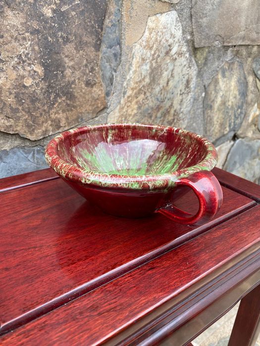 Taça Malga Modernista Caldas da Rainha 17,5 cm Anos 30