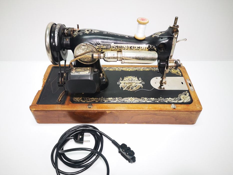 Singer elétrica máquina costura ano 1928