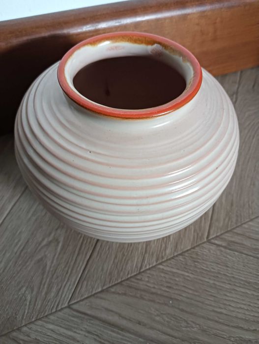 Wazon Rosenthal ceramiczny ryflowany