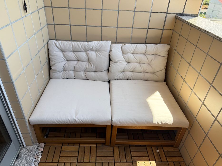 2 poltronas modulares Ikea