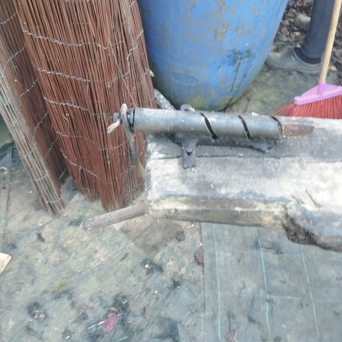 Máquina de fazer redes artesanais