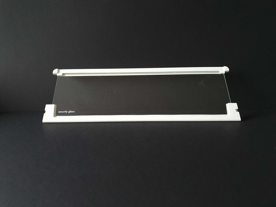 Półka szklana do lodówki z listwami. Szyba AEG Electrolux Santo