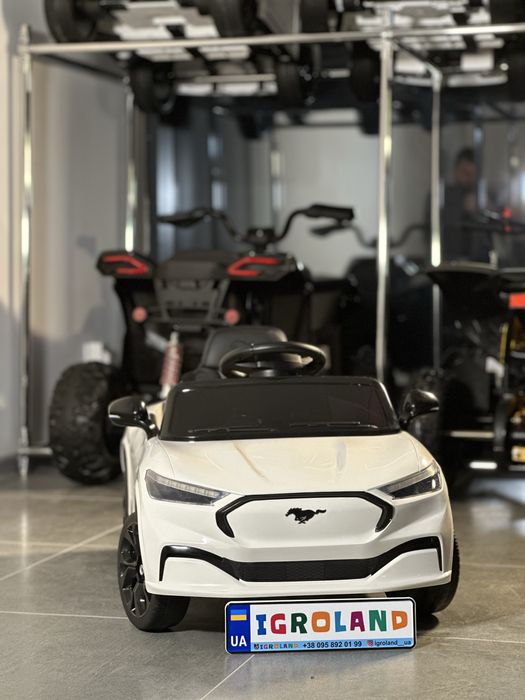Дитячий електромобіль Ford Mustang Mach-E 24V електромобіль на акумі