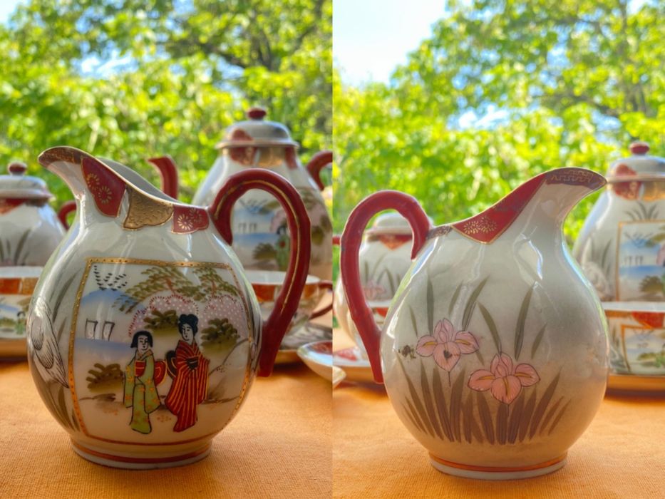 Serviço de Chá em porcelana