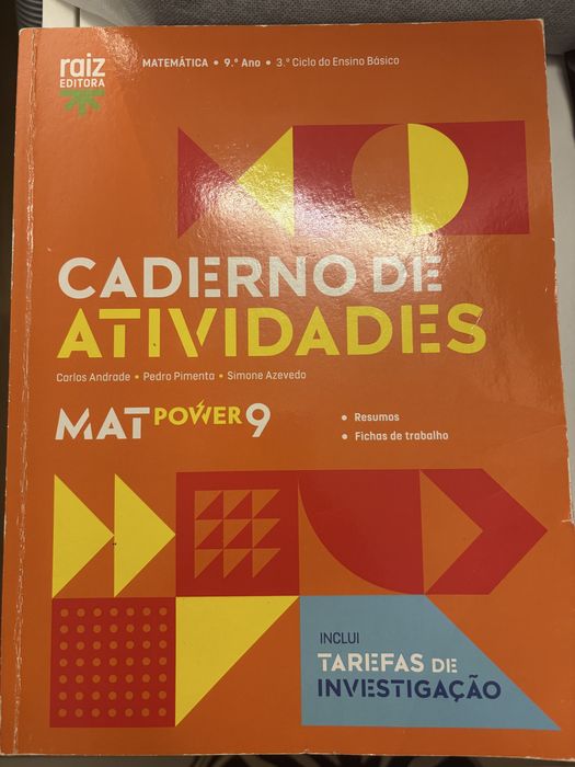 MAT POWER 9 - Caderno de atividades