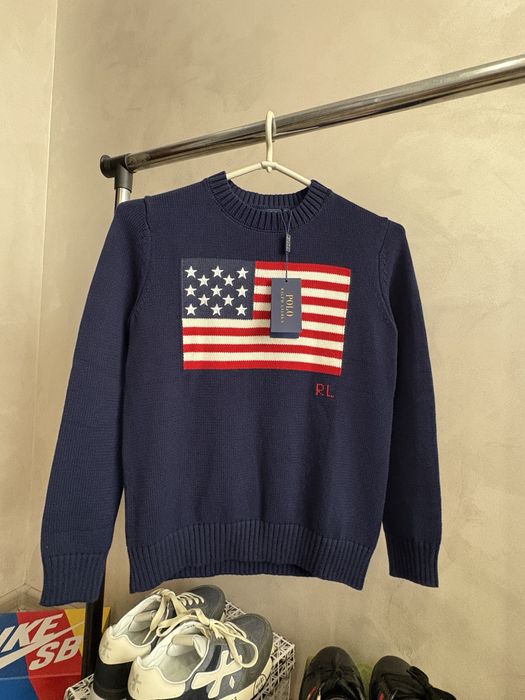 Светр Polo ralph lauren USA sweater