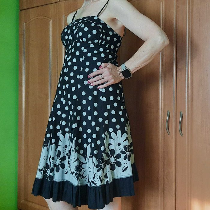 2szt. sukienki z serii Duo bawełna i wiskoza