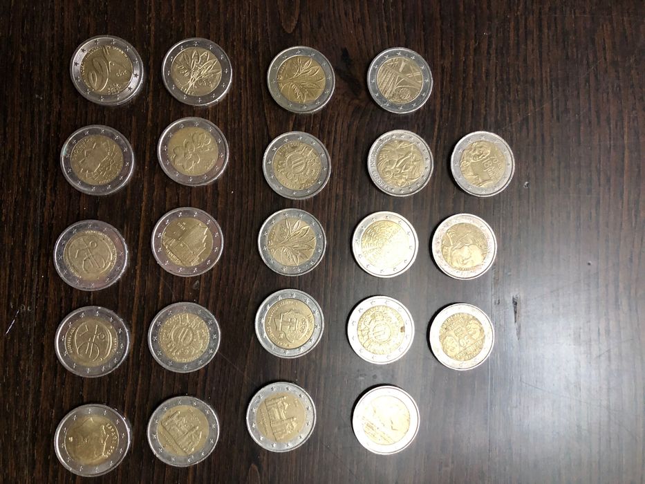 Moedas de 2 euros