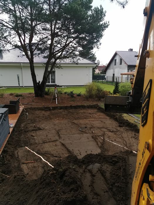 Usługi koparko-ładowarka, minikoparka, koparka, Ładowarka teleskopowa.