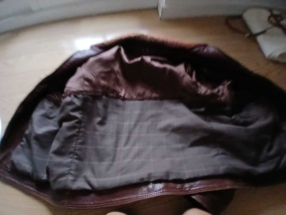 Blusão/ Parka Pele Bovino Masculino