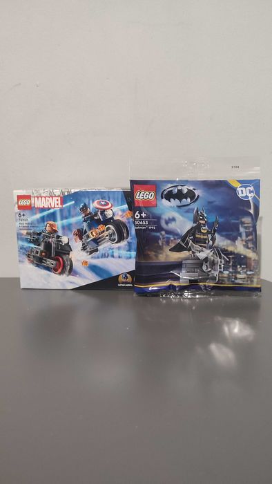 2 zestawy!! LEGO Marvel 10789, Nowe +LEGO DC Batman 30653, Nowe
