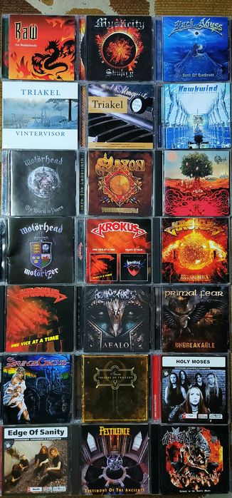 •CD Диски-3•HEAVY METAL ROCK•Компакт Диски •СД Диски-3•Объявление-3 •