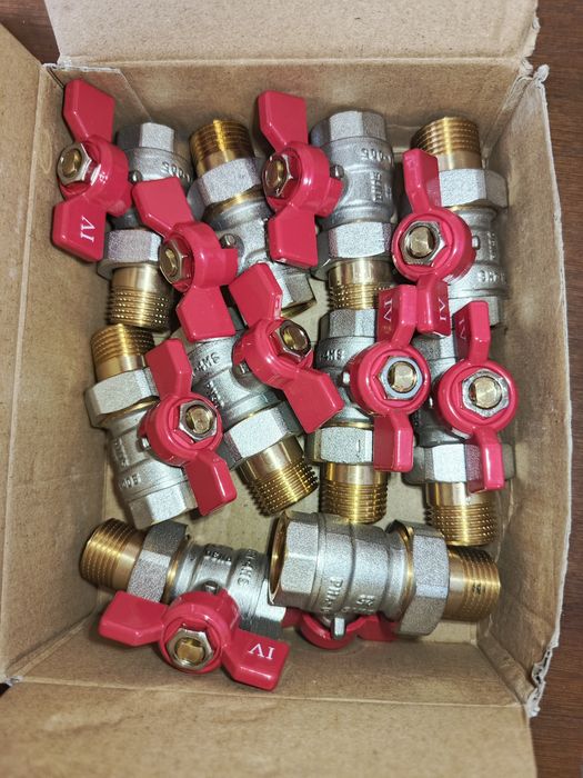 Кран кульовий з американкою 1/2" Perfexim PHA-005 PN30 (Польща), новий