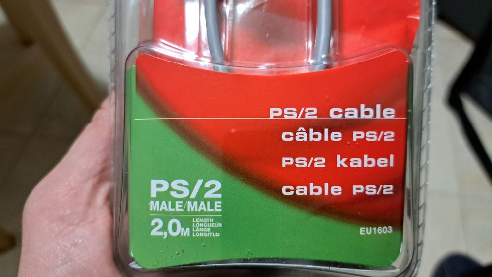 Kabel DIN 6 PS/2. Oryginalne opakowanie