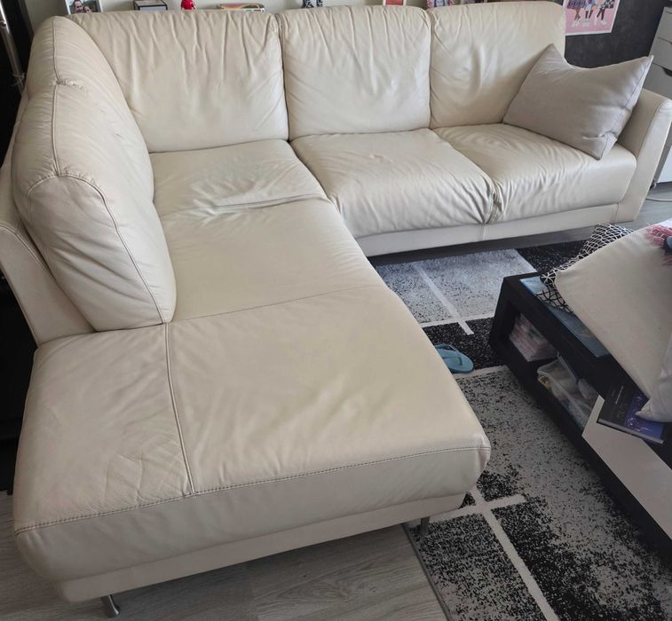 Sofá  bege ikea pele