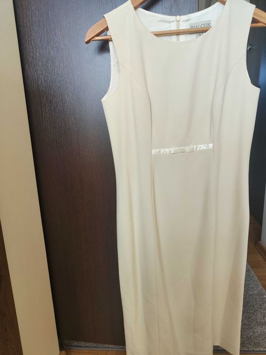 Elegancka sukienka z żakietem rozm. 38 firmy Bialcon