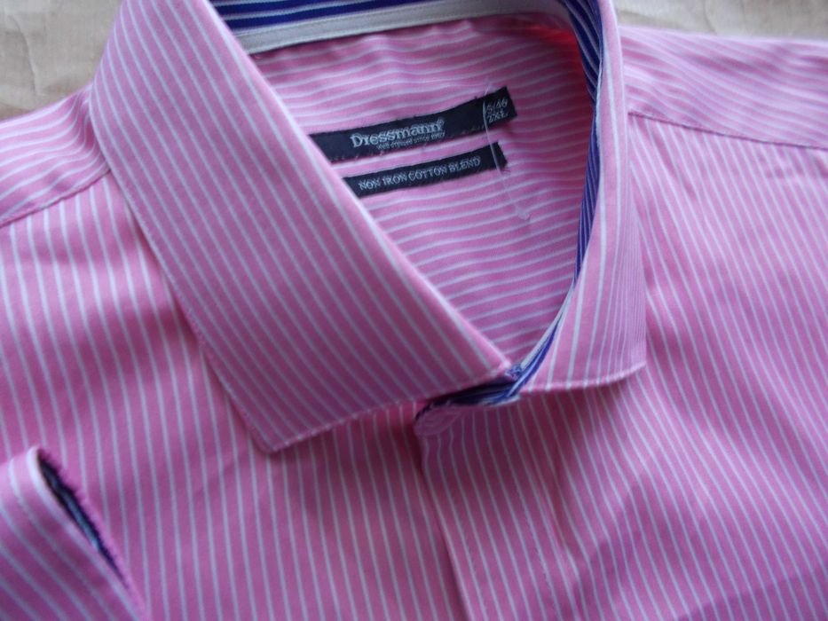 2XL DRESSMANN 1967 Premium Nowa Koszula Męska 2XL 44 cm UK