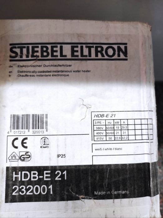 Przepływowy podgrzewacz wody