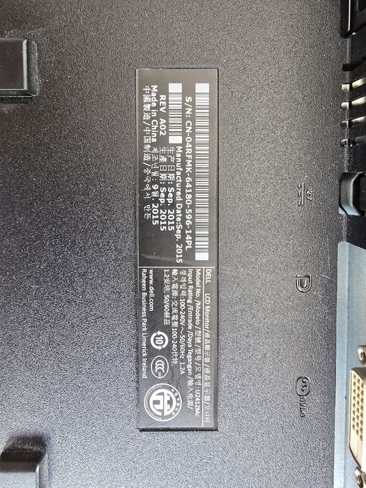 Монітор Dell 61cм в робочому стані привезений з Niderlandiw