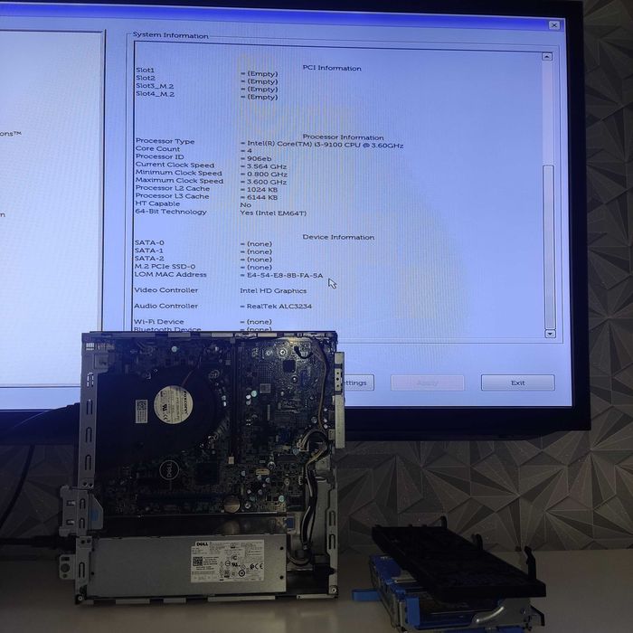 Міні ПК на Intel Core i3 9100 (4 ядра)