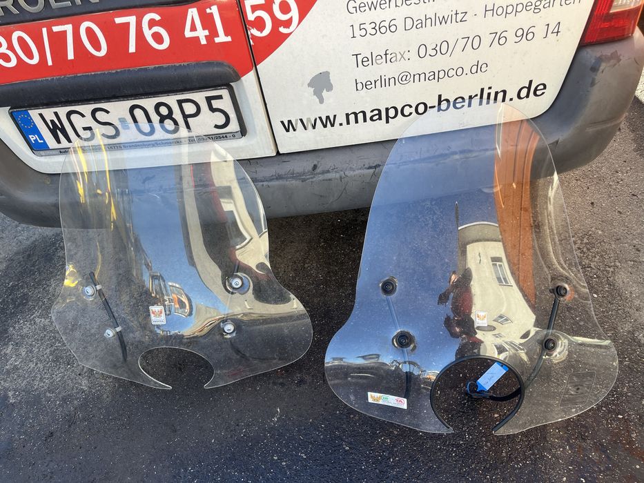 Szyba/owiewka skuter Piaggio/Sym/Vespa/Kymco/Retro