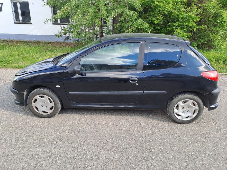 Peugeot 206, 1,4 benzyna,  długo opłaty