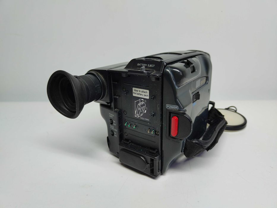 Panasonic NV-S77E kamera S-VHS-C Super VHS-C uszkodzona zestaw