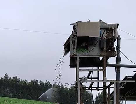 Separador de chorume de Rolos (estrume / agricola)