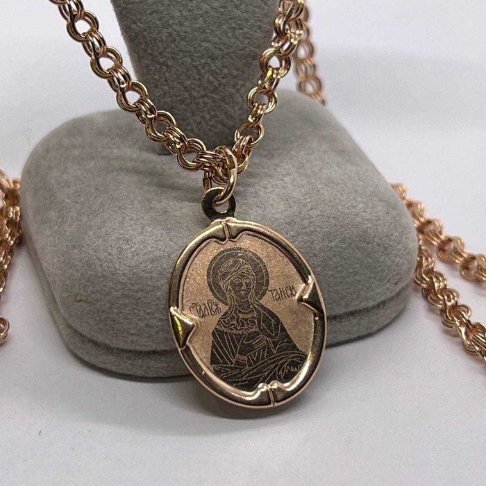 Золота ладанка, вага 1,06 грам, артикул 387