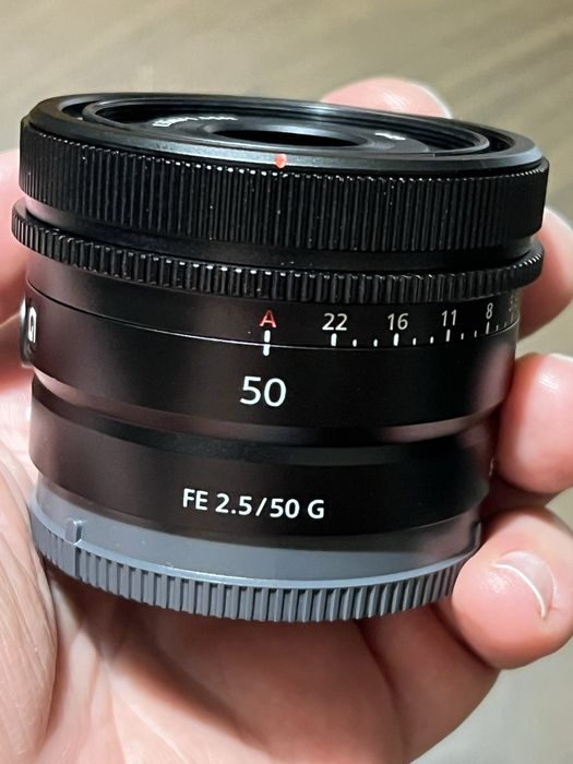 Sony FE 50mm f/2.5 G