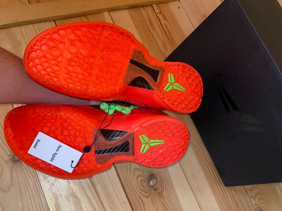 Buty do koszykówki Nike Kobe 6 Protro Reverse Grinch 46