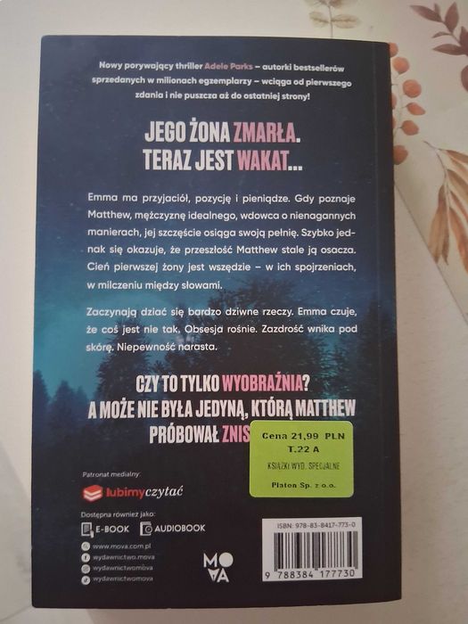Adele Parks Cień Pierwszej Żony