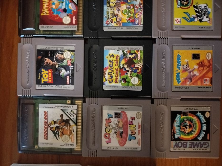 Jogos Gameboy e Gameboy Color