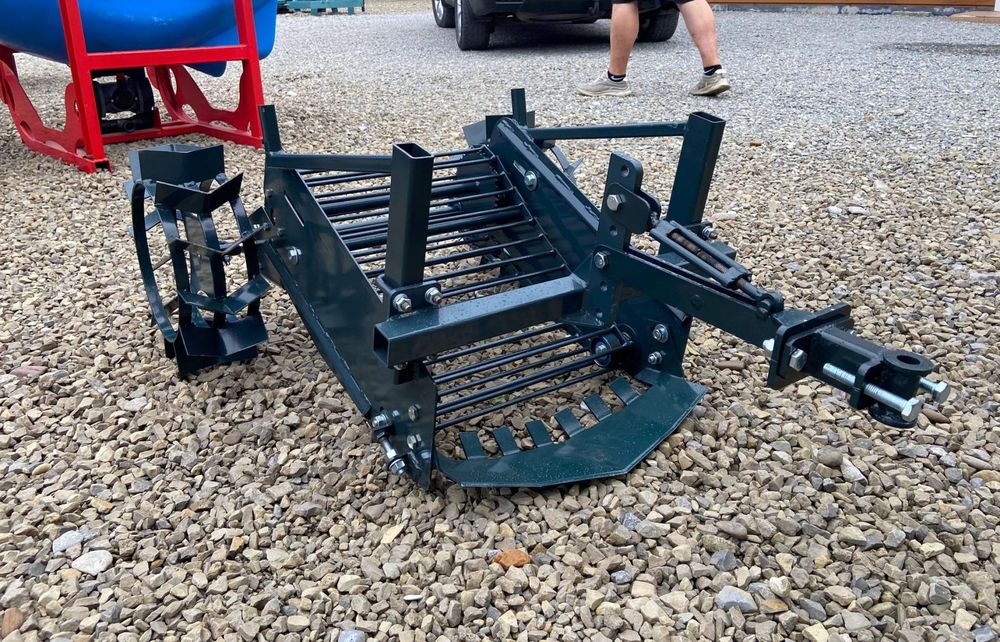 Копалка на мотоблок. Привід від колес. Транспортерна