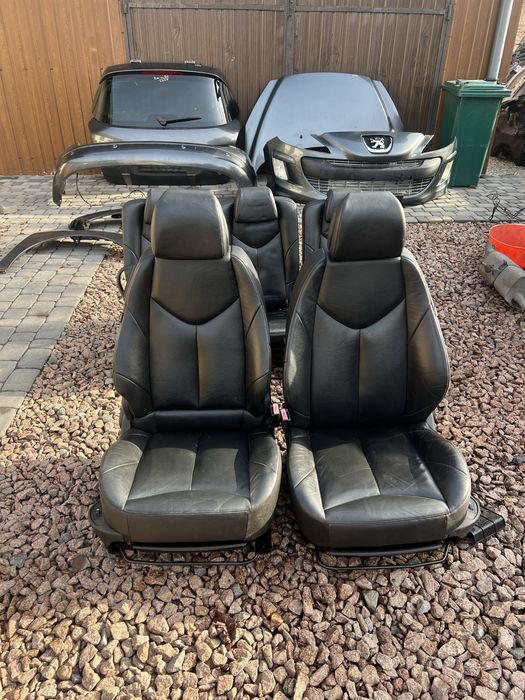 Шкіряний салон пежо 308sw t7