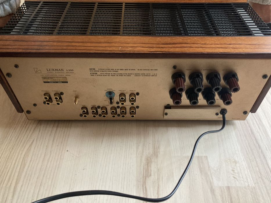 Luxman L550 wzmacniacz